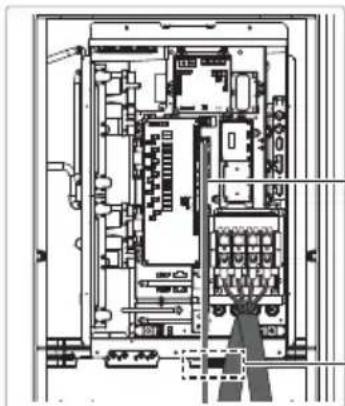 SAMSUNG AM220JXVAGH/EU - Caution for installing communication cable - 1