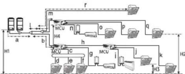 SAMSUNG AM080JXVHGH/EU - Refrigerant pipe installation - 1