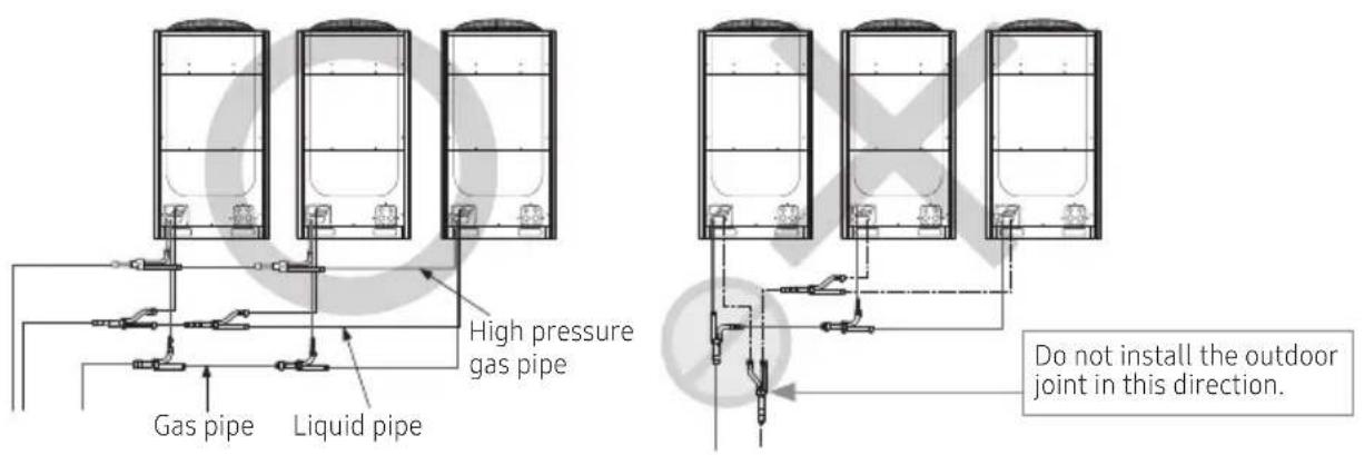 SAMSUNG AM080JXVHGH/EU - Installation of outdoor joints - 1