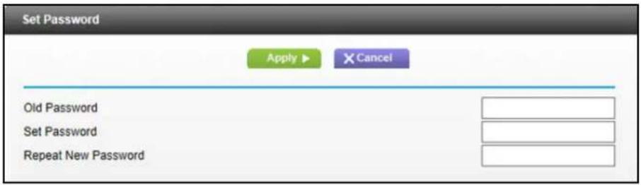 NETGEAR CM500 - To change the password for the user name admin: - 1