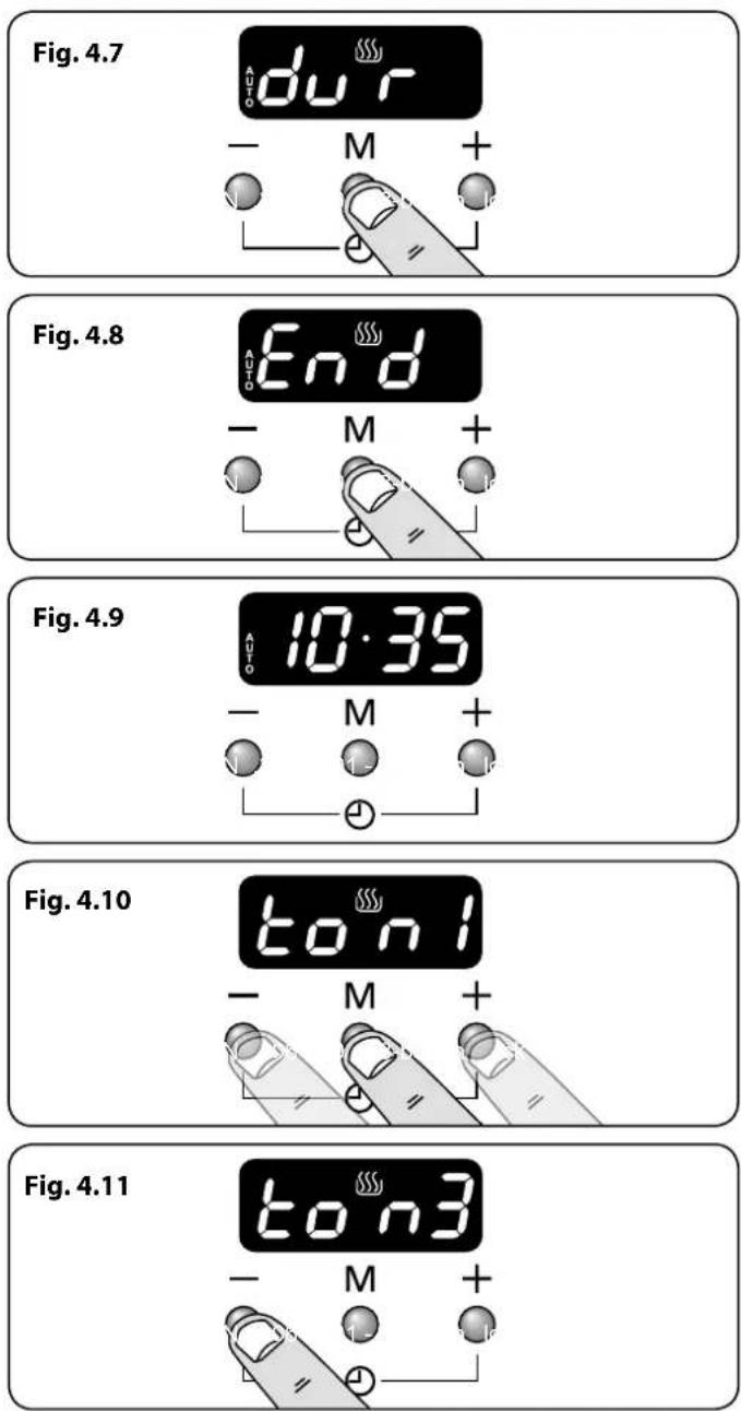 RANGEMASTER Nexus SE 110 - To stop the programmable oven at a specific time of day - 7
