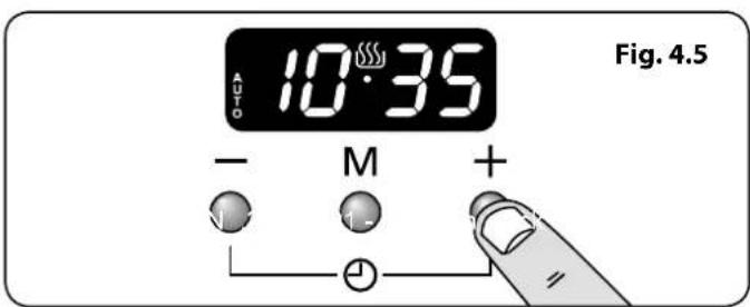 RANGEMASTER Nexus SE 110 - To stop the programmable oven at a specific time of day - 5