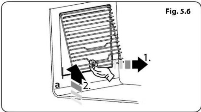 RANGEMASTER CLAS60ECBL/C - Removing the Shelf Support and Catalytic Panels to Clean - 2