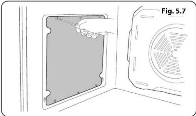RANGEMASTER CLAS60ECBL/C - Removing the Shelf Support and Catalytic Panels to Clean - 3