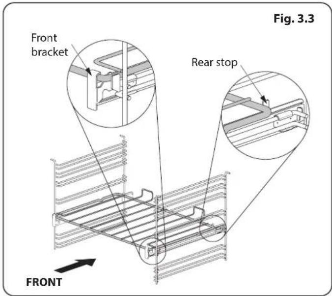 RANGEMASTER NEX110SODFFSS/C - Steam cavity Shelves - 1