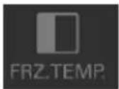 STOVES SXS905 - NOTE: Before activating this function, remove perishable foods from the fridge compartment and close the door. - 1