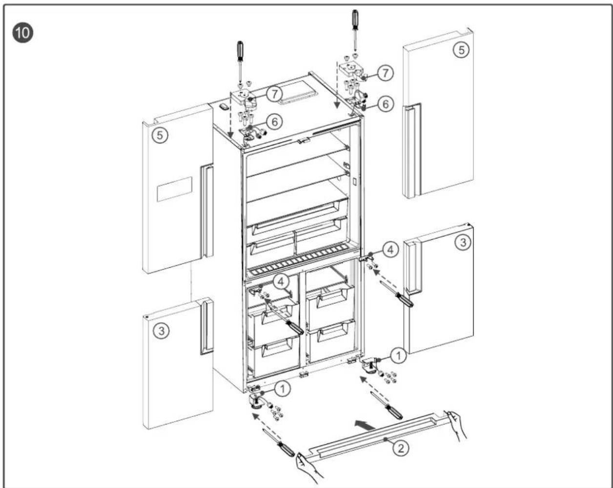 RANGEMASTER RSXS18BL/C - Door removal and access - 25