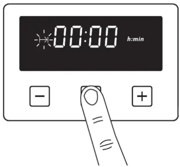 BELLING Farmhouse 60G - Setting the cooking time (the duration of time the oven will operate for) Semi Automatic cooking - 1