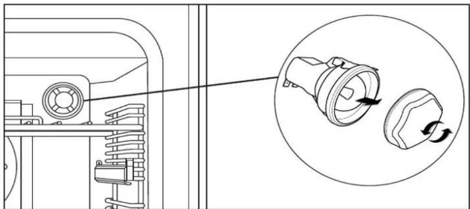 BELLING Farmhouse 60G - Changing the light bulb - 1