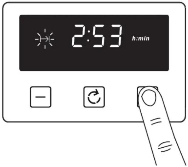 BELLING Farmhouse 60G - Setting the cooking time (the duration of time the oven will operate for) Semi Automatic cooking - 2