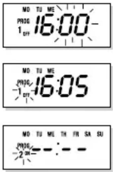 Timeguard TG77 - Programming Timed ON/OFF Mode - 10