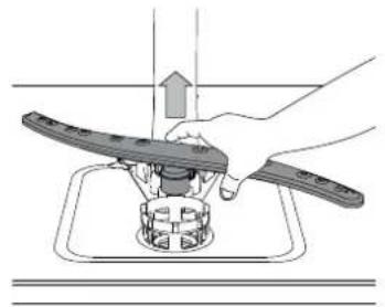 BAUKNECHT BKCIC 3C26 F - REINIGUNG DER SPRÜHARME - 2