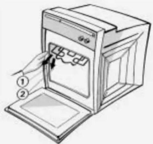 BAUKNECHT BSZ 5000 SW - Dropping the grill element to clean the oven roof (depending on model) - 1