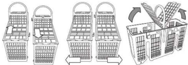 BAUKNECHT BIO 3T323 PE6.5M - CUTLERY BASKET - 1