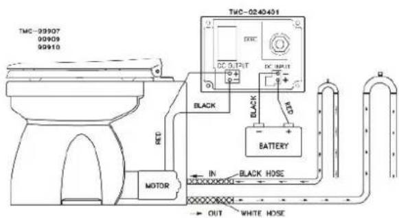 TMC 99907 - Wiring Diagram of Electric Flushing System - 4