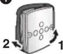 PANASONIC D-Snap SV-SD370V - □ Clip holder - 1