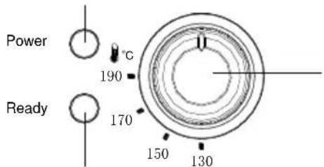 Power 190 °C Ready 170 150 130