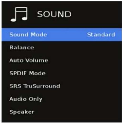 SunBriteTV SB-P2-43-1K - Picture Menu. - 1