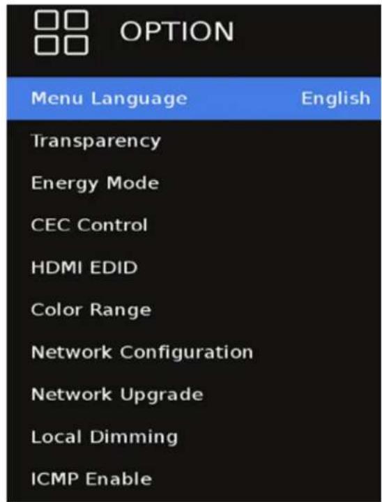 SunBriteTV SB-P2-43-1K - Lock Menu - 1