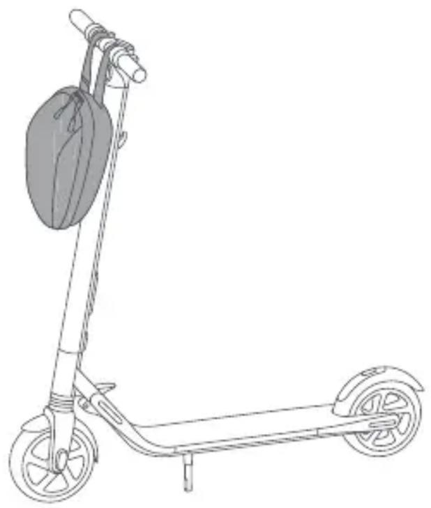 SEGWAY Ninebot Scooter Bag - Installation Diagram: - 1