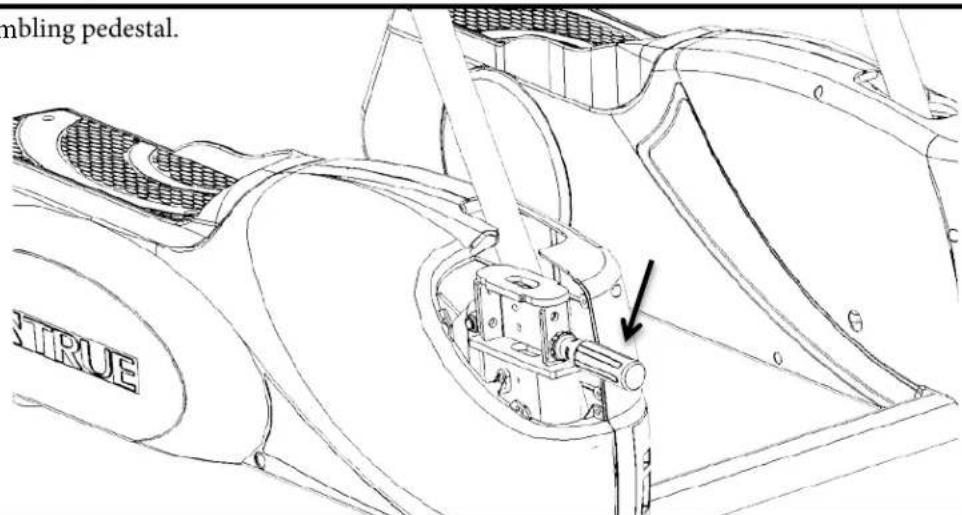 True ES700 - STEP 2: Assemble Pedestal to Base - 1