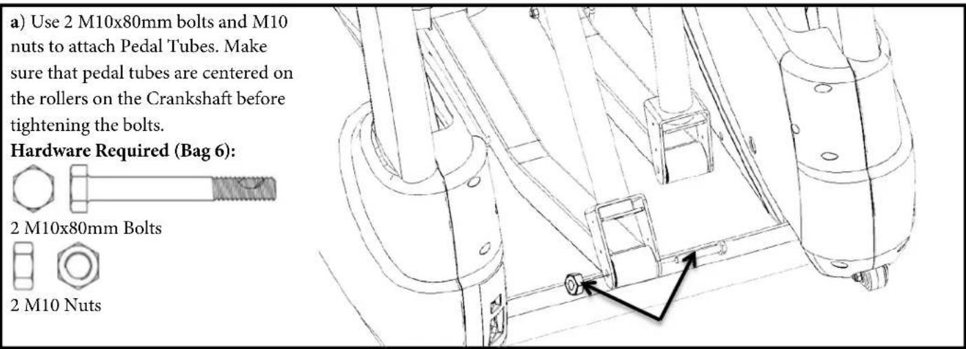 True ES700 - ELLIPTICAL ASSEMBLY STEPS - 2