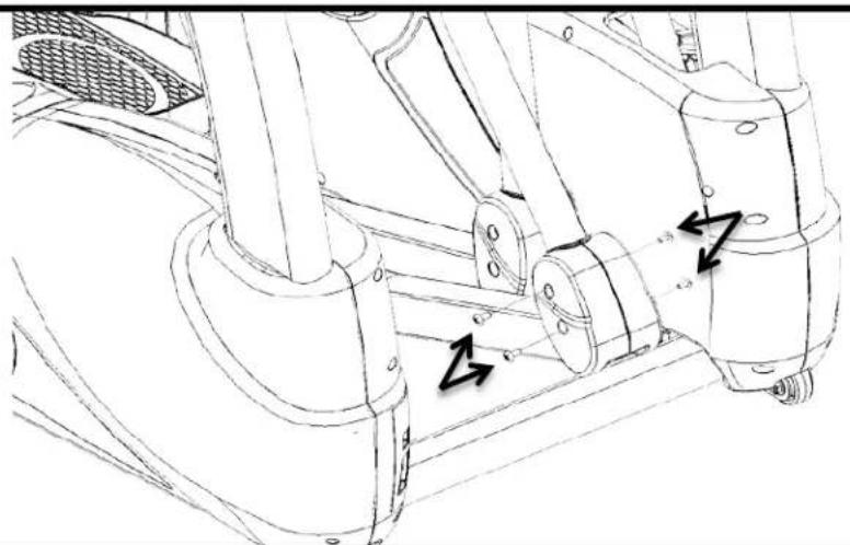 True ES700 - ELLIPTICAL ASSEMBLY STEPS - 3