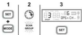 SHURE ULX Wireless System - Group Scan (ULXP4 only) - 1