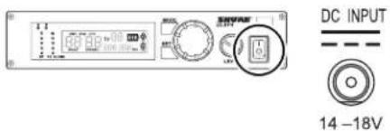 SHURE ULX Wireless System - Power - 2