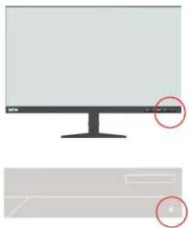 LENOVO ThinkVision S27i-10 - Connecting and turning on your monitor - 9
