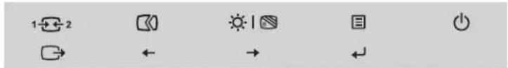 LENOVO ThinkVision S27i-10 - Monitor controls - 1