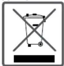 Prohibition sign with crossed-out trash bin and no text or symbols