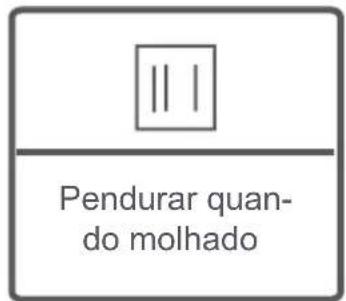 || | Pendurar quan- do molhado