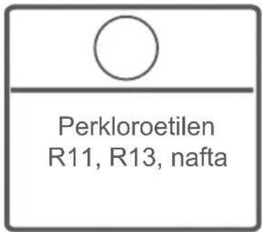 Perkloroetilen R11, R13, nafta