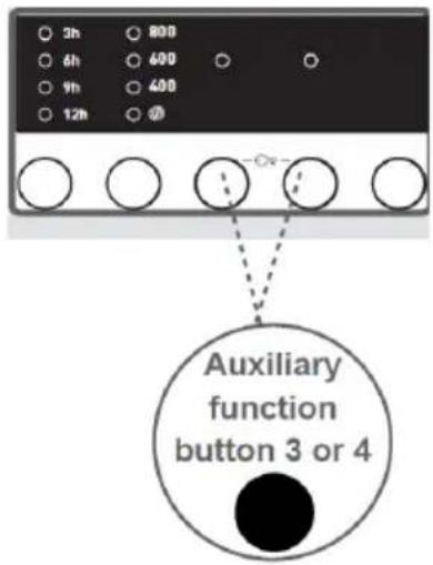 2h 6h 9h 12h 800 600 400 Ø Ov Auxiliary function button 3 or 4