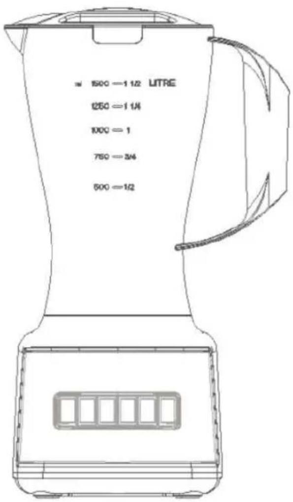 500 — 1 1/2 LITRE 1250 — 1 1/4 1000 — 1 750 — 3/4 500 — 1/2