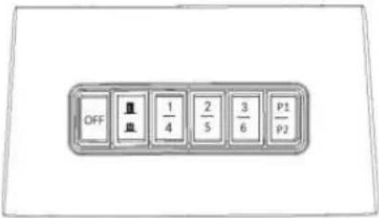 OFF Ⅰ Ⅱ 1/4 2/5 3/6 P1/P2