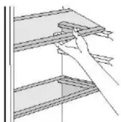 VOX SBS6025IX - Movable shelves - 1