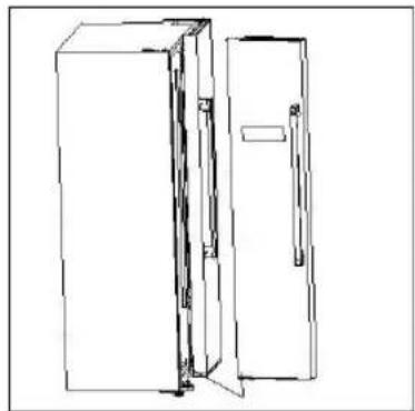 VOX SBS6025IX - Eliminacione de la puerta - 2