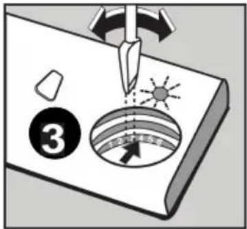 Diagram illustrating a soldering process with labeled components and directional arrows, including a numbered step indicator.