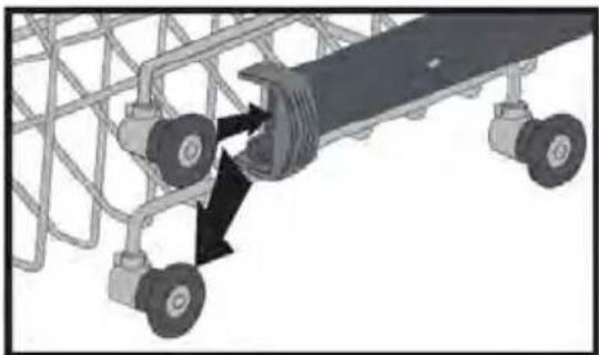 VOX LC20 - Top basket height adjustment - 2