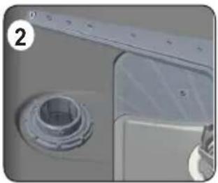 VOX LC12A15BIX - Полнење на машината со сол - 1