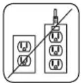 VOX WM1070-YT - RISCO DE MORTE POR CORRENTE ELÉTRICA - 1