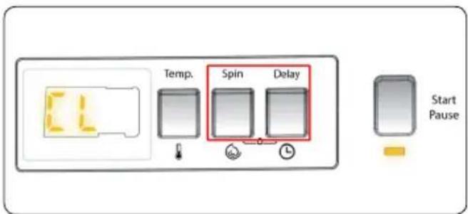 Temp. Spin Delay Start Pause