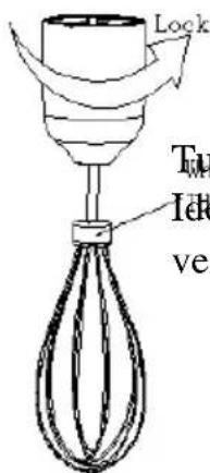 VOX MS5008 - Njihuni me shtojcën- tundëset (për tundjen e të bardhëve të vezëve) - 2