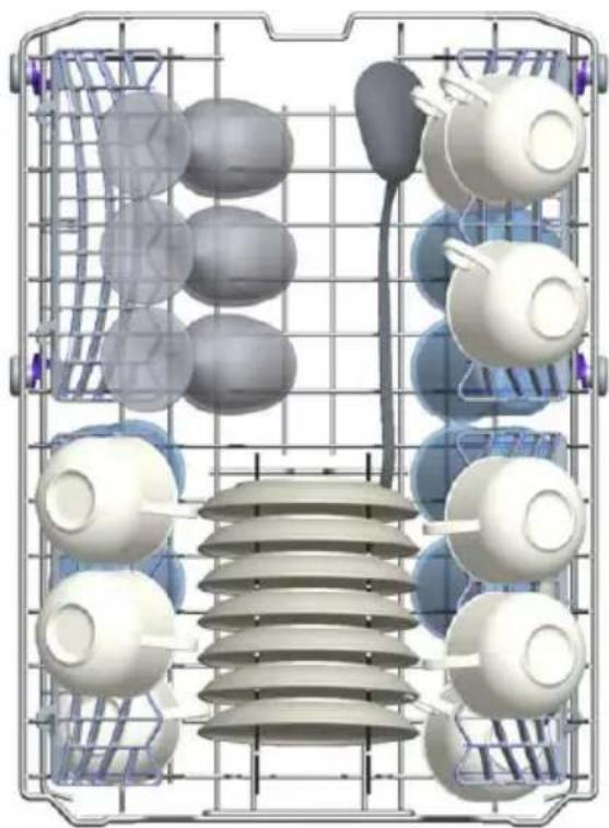 VOX LC4745 - Top basket - 1