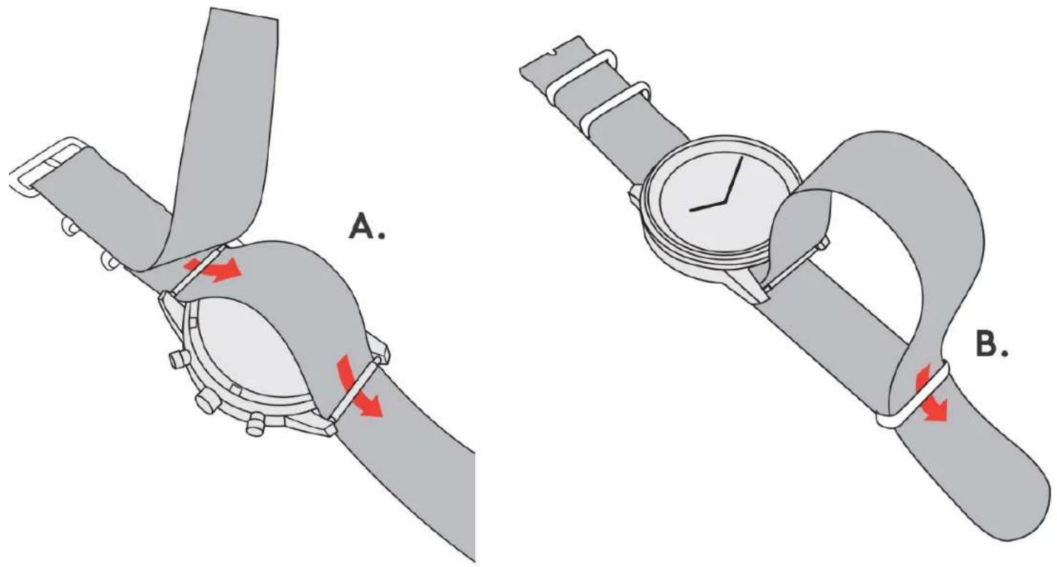 Triwa Sort of Black Chrono - CHANGE STRAP - 6