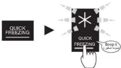 QUICK FREEZING QUICK FREEZING Beep!!