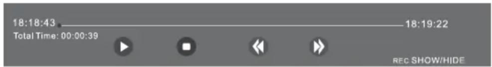 18:18:43 Total Time: 00:00:39 18:19:22 REC SHOW/HIDE
