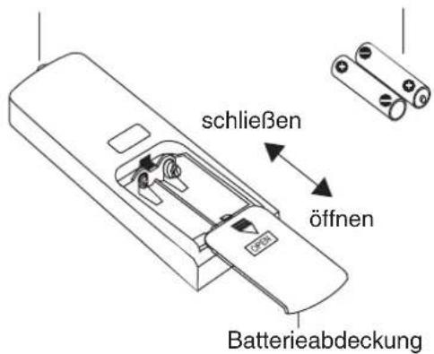 TOSOT TCB2900 - Batterien ersetzen - 1